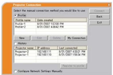 HITACHI CP-X467 - Configuration manuelle - 1