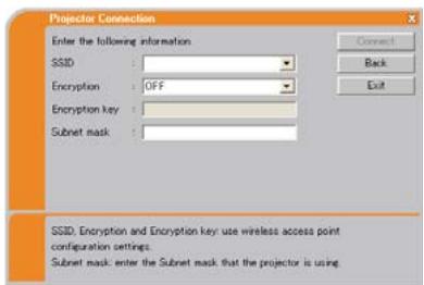HITACHI CP-X467 - Connexion au Passcode (suite) - 2