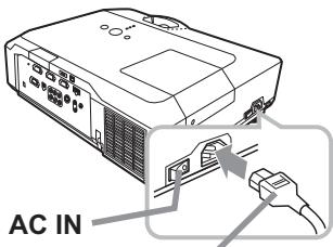 HITACHI CP-X467 - Connexion électrique - 1