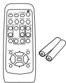 HITACHI CP-X467 - Contenu de l'emballage - 1