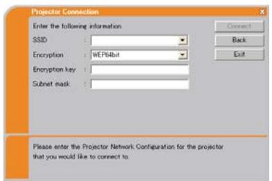 HITACHI CP-X467 - Connexion au Passcode (suite) - 2