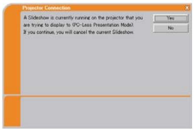 HITACHI CP-X467 - Confirmez la connexion à votre destination (suite) - 1