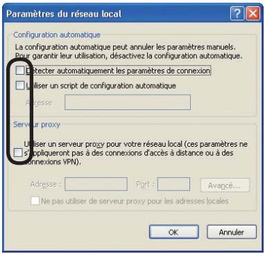 HITACHI CP-X467 - Réglage de connexion réseau manuel - LAN cable - (suite) - 1
