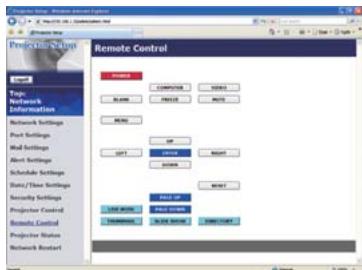 HITACHI CP-X467 - depuis un logiciel de navigateur Web - 1