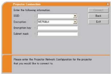 HITACHI CP-X467 - Connexion directe entre le projecteur et le PC (AdHoc mode) - 2