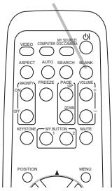 HITACHI CP-X467 - Effacer l'écran temporairement - 1