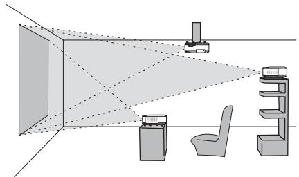 HITACHI CP-X467 - Suspendu au plafond - 2