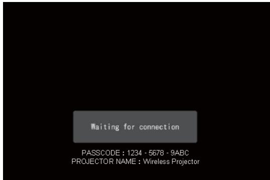 HITACHI CP-X467 - 1) Connexion rapide avec le Passcode - 1