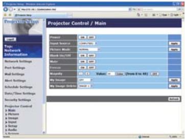 HITACHI CP-X467 - Projector Control (Contrôle du Projecteur) - 1