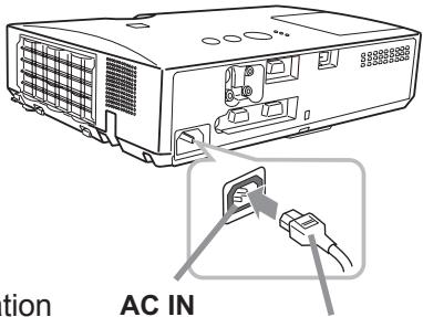 HITACHI CPWX8 - Connector l'alimentation électrique - 1