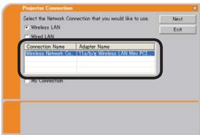 HITACHI CPX4 - Sélectionnez soit réseau local cable soit sans fil - 1