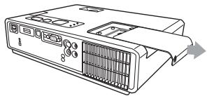 HITACHI CPX4 - Si vous remplacez la lampe vous-même, - 2