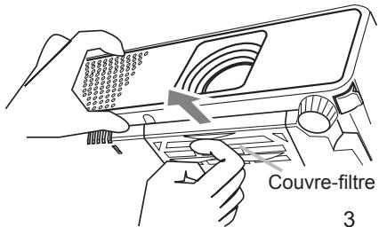 HITACHI CPX4 - Remplacer la couverture du filtré pour une utilisation verticale - 1