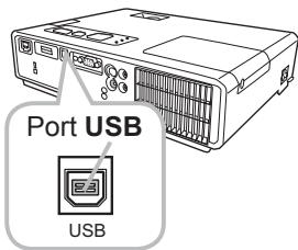 HITACHI CPX4 - Utilisation de la télécommande en tant que souris et clavier d'ordinateur - 1