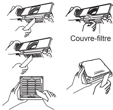 HITACHI CPX4 - Nettoyer le filtré à air - 1