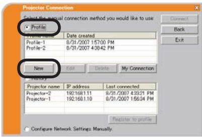 HITACHI CPX4 - Creer des données Profil - 1