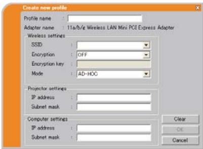 HITACHI CPX4 - Creer des données Profil - 2