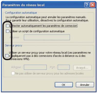 HITACHI CPX4 - Réglage de connexion réseau manuel - LAN cable - (suite) - 1