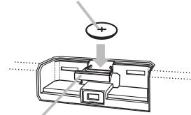 HITACHI CPX4 - Mise en place de la pile de l'horloge interne - 3