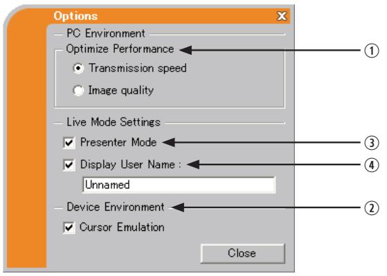 HITACHI CPX4 - Menu Option - 1