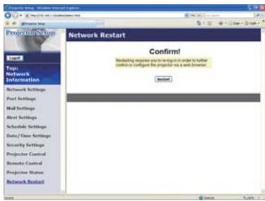 HITACHI CPX4 - Network Restart (Redémarrage du réseau) - 1