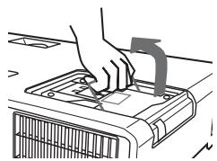 HITACHI CPX4 - Si vous remplacez la lampe vous-même, - 3