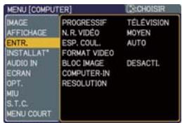 HITACHI CPX4 - Menu ENTR. - 1