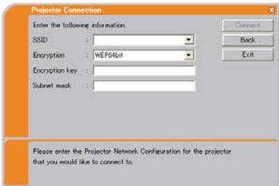HITACHI CPX4 - Connexion directe entre le projecteur et le PC (AdHoc mode) - 2