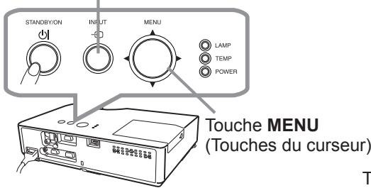 HITACHI CPX7 - Utiliser la fonction de menu - 1