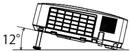 HITACHI CPX7 - Régler l'élevateur du projecteur - 1