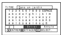 HITACHI DZ-GX3200A - CHANGEMENT DU TITRE D'UN PROGRAMME (TITRE) - 3