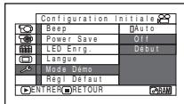 HITACHI DZ-GX3200A - CHANGEMENT DU RÉGLAGE DE LA DEMONSTRATION - 1