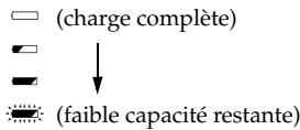HITACHI DZ-GX3200A - Capacité restante de la batterie (p. 30) - 1