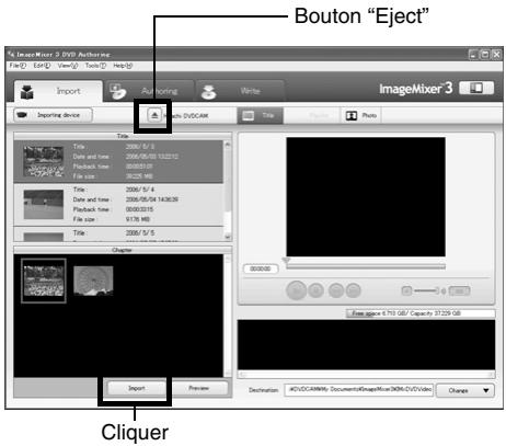 HITACHI DZ-GX3200A - CREATION D'UN DVD-VIDÉO À PARTIR DES IMAGES ENREGISTRÉES SUR UN DISQUE - 4