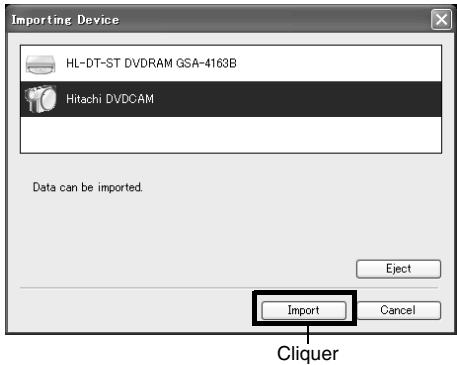 HITACHI DZ-GX3300A - CREATION D'UN DVD-VIDÉO À PARTIR DES IMAGES ENREGISTRÉES SUR UN DISQUE - 3