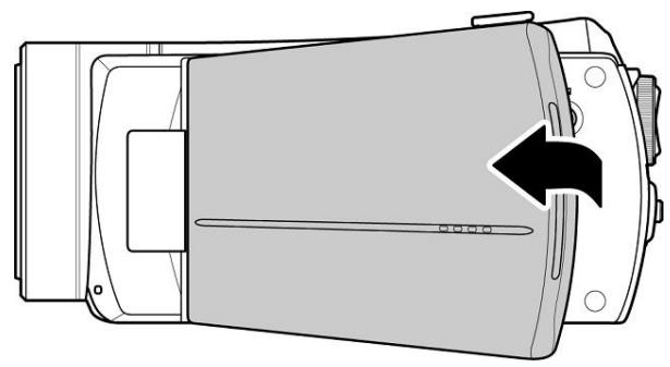 HITACHI DZ-HV1074 - Réglage de l'écran LCD - 1
