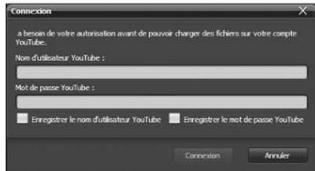 HITACHI DZ-HV1074 - Téléchargement des fichiers vers YouTube - 2