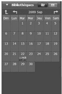 HITACHI DZ-HV1074 - Vue Calendrier - 5