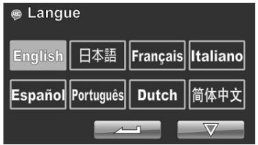 HITACHI DZ-HV1074 - Réglage de la langue - 2