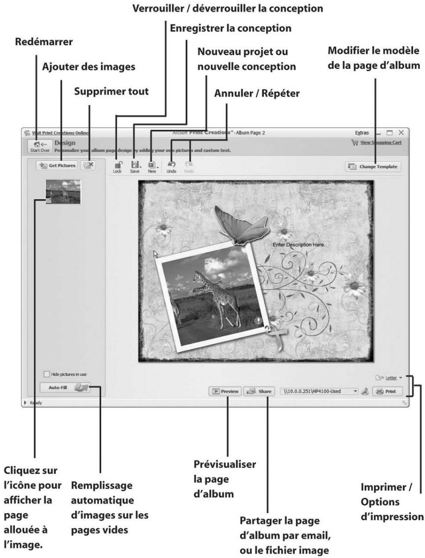 HITACHI DZ-HV1074 - Créer des pages d'album - 4