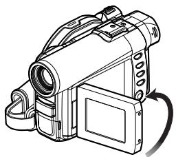 HITACHI DZ-MV380A - - Affichage quand vous vous enregistrez - 1