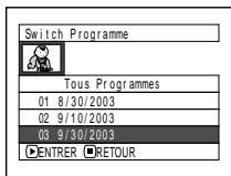 HITACHI DZ-MV380A - COMMUTATION D'AFFICHAGE DE VIGNETTE D'UNE DATE SPECIFIQUE (SWITCH) - 2