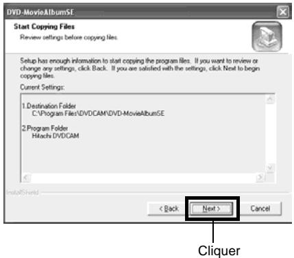 HITACHI DZ-MV380A - INSTALLATION DE DVD-MovieAlbumSE - 6