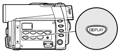 HITACHI DZ-MV380A - Informations affichées sur l'écran - 1