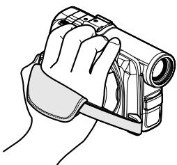 HITACHI DZ-MV380A - FAÇON DE TENIR LE CAMÉSCOPE DVD - 1