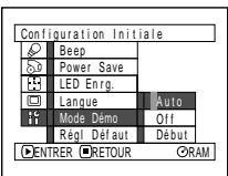 HITACHI DZ-MV380A - Changement du paramétrage de démonstration - 1