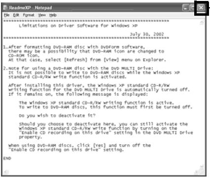 HITACHI DZ-MV380A - INSTALLATION DU PILOTU UDF (PILOTEDVDRAM) - 7