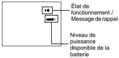 HITACHI DZ-MV380A - - Affichage quand vous vous enregistrez - 5