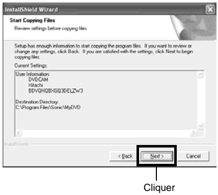 HITACHI DZ-MV380A - INSTALLATION DE MyDVD - 4