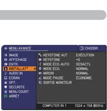 HITACHI ED-X52 - Menu INSTALLAT - 1